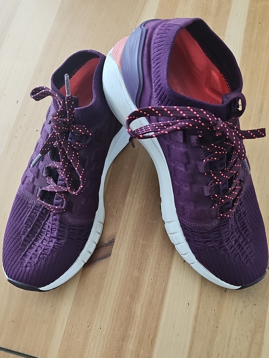 Under Armour Shoes - Women’s Undrr Armour - Hovr Phantom Purple Knit Lace-Up Athletic Sneakers
